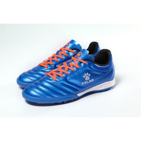 NWT KELME Junior Instinct Turf Boots - Sapphire Blue Size 13.5 - Picture 1 of 9